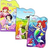 Disney® Princess Board Books (Set of 3 Shaped Board Books) Ariel, Cinderella, Snow White, Belle, Tiana