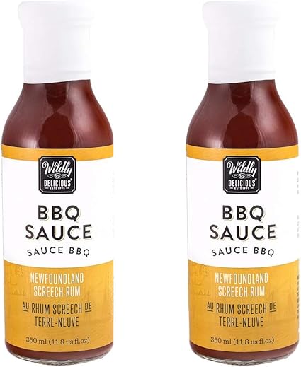 Newfoundland Screech Rum Bbq Sauce 350 Ml 2 Pack From Wildly Delicious Amazon Ca Grocery