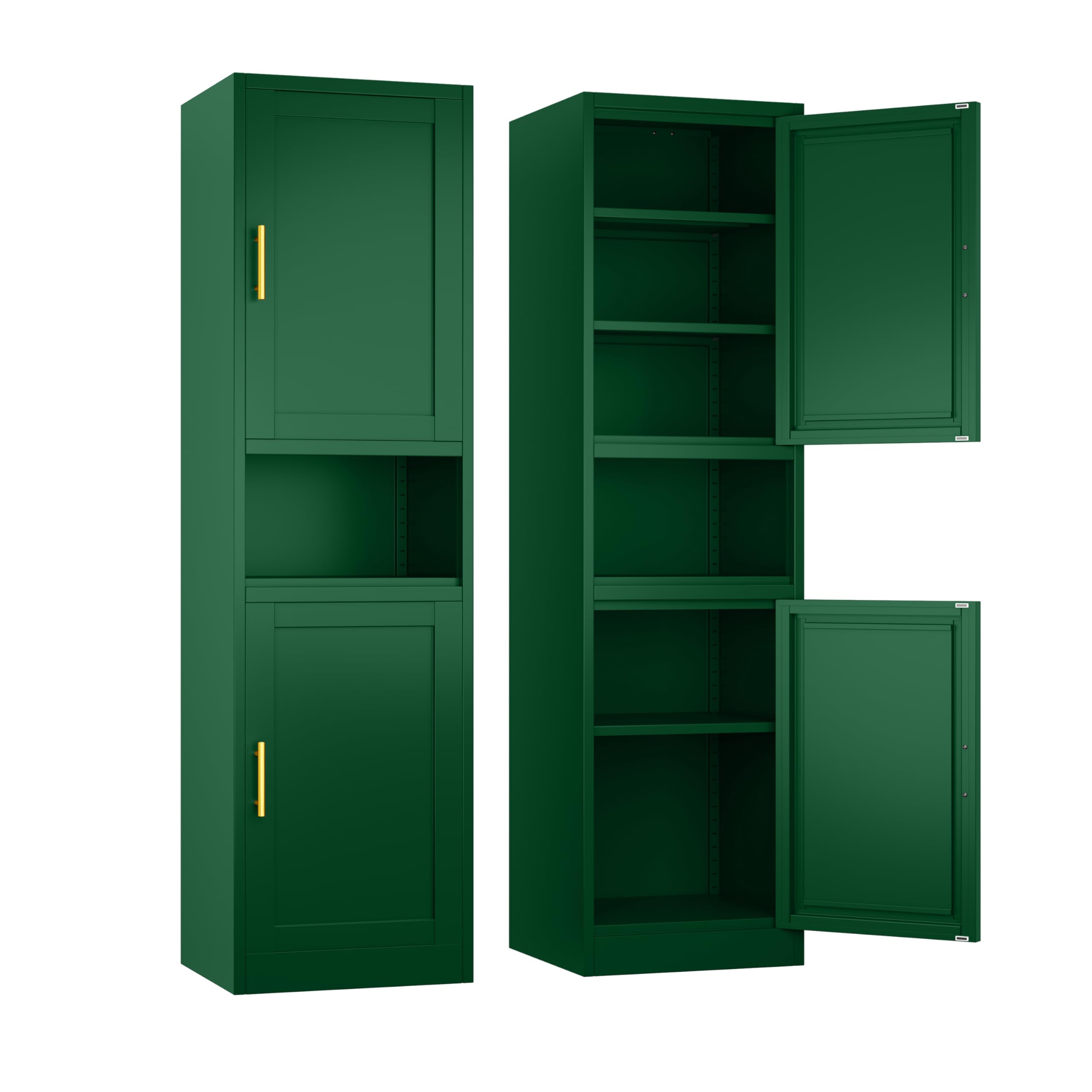 Ckzbx Tall Narrow Storage Cabinet 66.93" H Tall