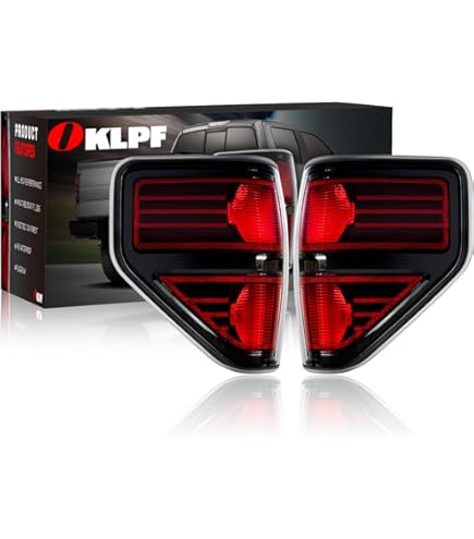 For 2009-2014 Ford Pickup F150 Smoke LED Tail Lights Lamps Passenger + Driver - Foto 8