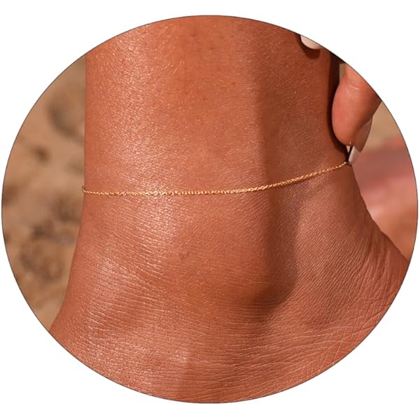 Waterproof Anklets For Women Ankle Bracelets For Women Initial