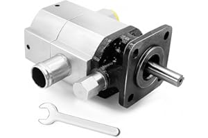 Nakkaa 13GPM 2 Stage 3000PSI Hydraulic Log Splitter Pump Aluminum Hydraulic Gear Wood Splitting Machine Pump (13GPM 3000PSI)