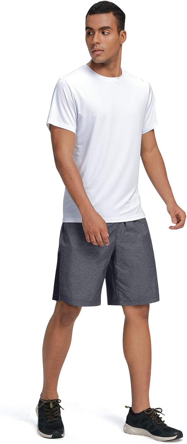 CAMEL CROWN Men's Active Athletic Performance Short with Pocket-2 Pack at  Men’s Clothing store