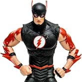 McFarlane Toys - DC Build-A 7IN Figures WV9 - Speed Metal - Barry Allen | DC Multiverse Comic 7 Inch Action Figure BAF The Darkest Knight - Barry Allen (Black)