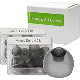 for Phonak Hearing Aid Accessories,Vented Dome 20PCS(Large,0.43 Inches)