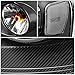 Auto Dynasty Headlights Assembly Compatible with 2004-2008 F-150 Lincoln Mark LT, Driver and Passenger Side Halogen Headlamps Replacement, Black Housing Clear Corner