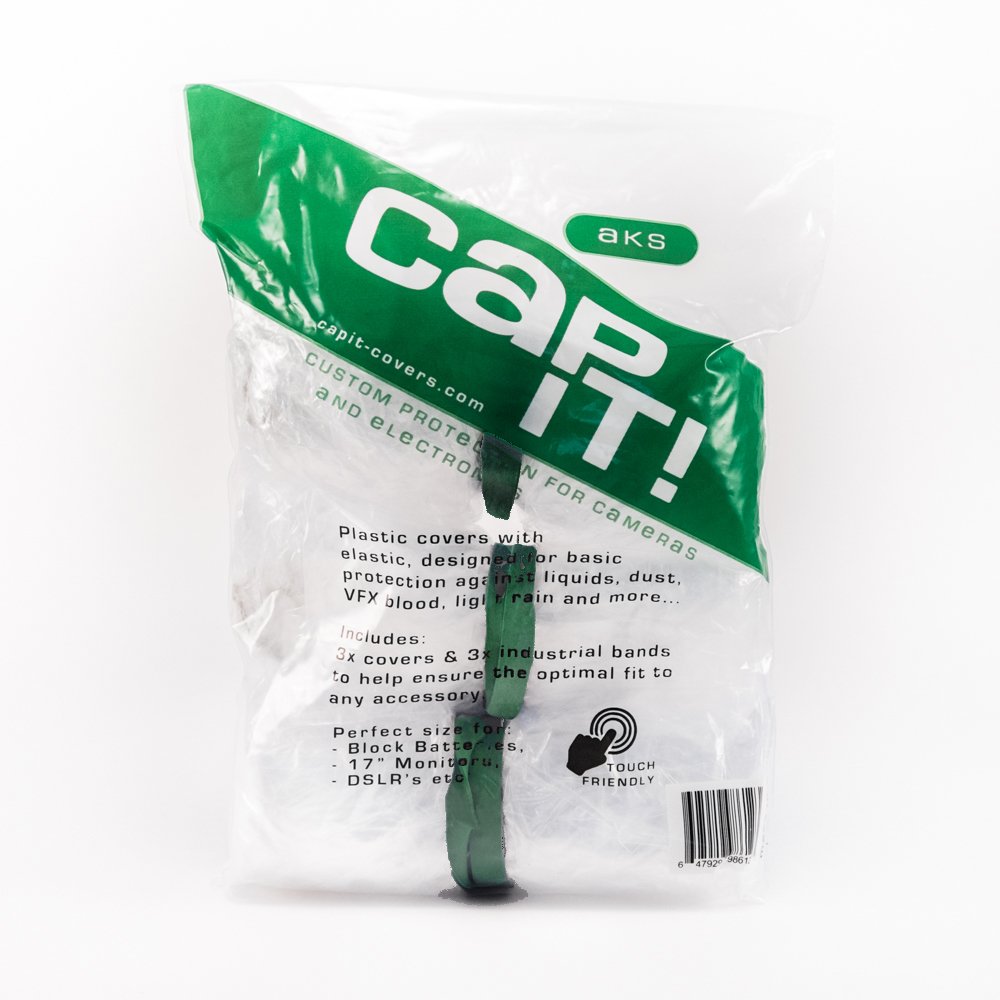 Photo 1 of 3 Pack CAP IT! Covers (AKS) Camera & Electronics Protection Perfect for ARRI, RED, Sony, PANASONIC, PANAVISION, Black Magic, STEADICAM, GIMBLE RIGS, KIT Bags Monitors and More