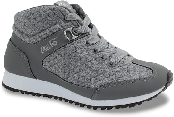 tenis feminino cano alto coca cola