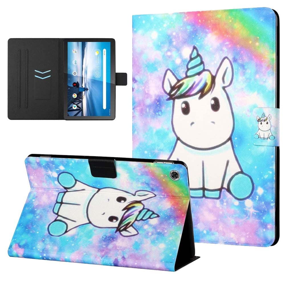 Case for Lenovo Tab M10 Plus 10.3 Tablet Protective Leather Cover Folio Slim Lightweight with Flip Stand Card Holder Lenovo Tab M10 FHD Plus TB-X606F 10.3 Cover (unicorn)