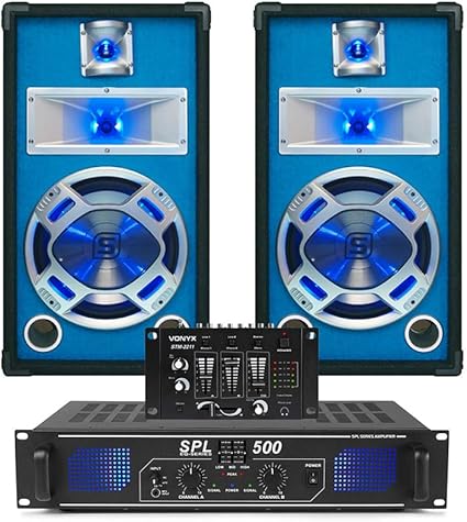 skytec speakers 800w