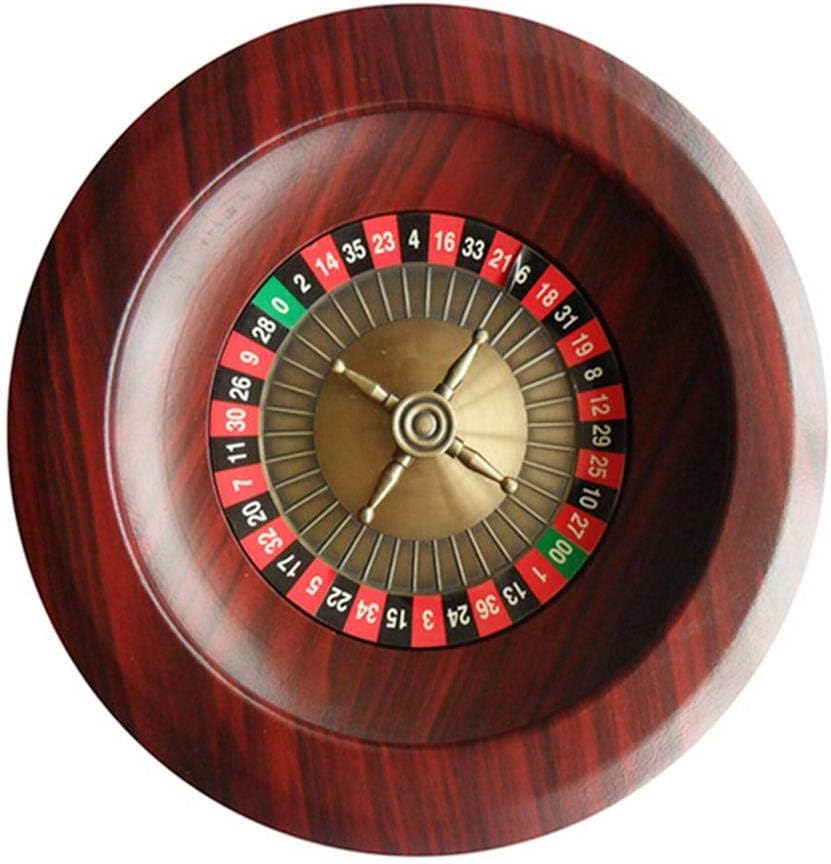 voloki Wooden Roulette wheel Party Roulette Wheel Set Entertainment