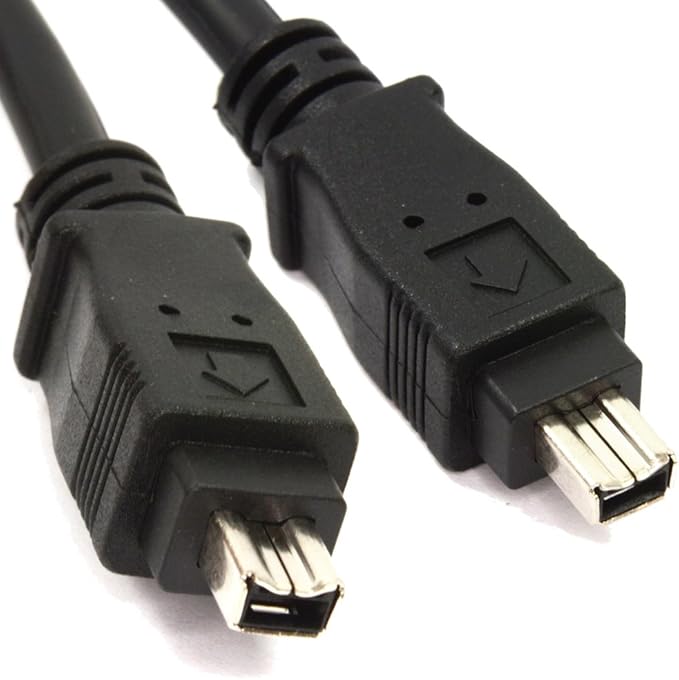 Firewire IEEE 1394 DV câble 4 vers 4 Broches 2 m DV Sortie vers
