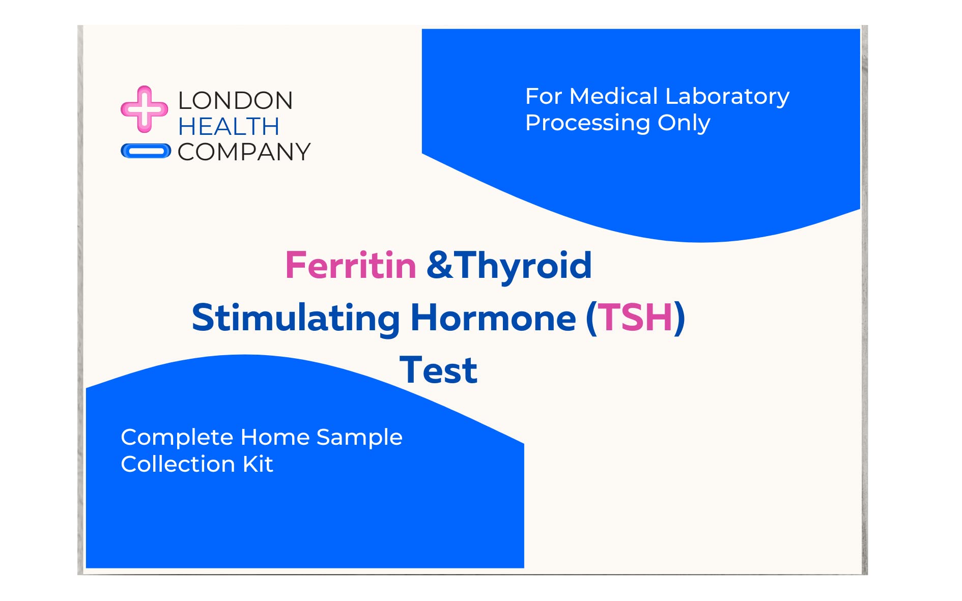 TSH & Ferritin Blood Test Kits for Hypothyroidism & Anaemia Testing