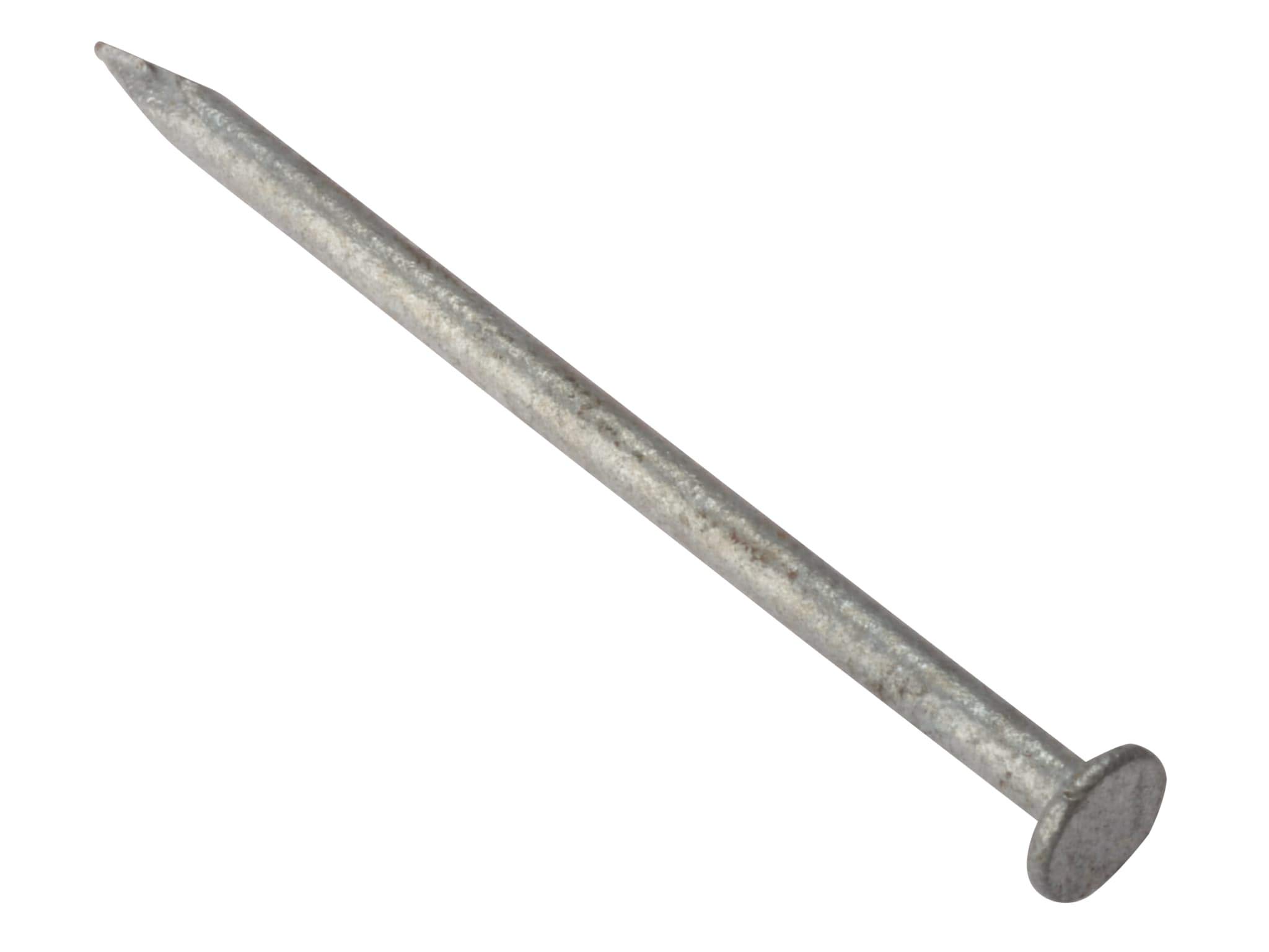 ForgeFix Round Head Nails | 5.60 x 125mm | Galvanised | Bag 500gm