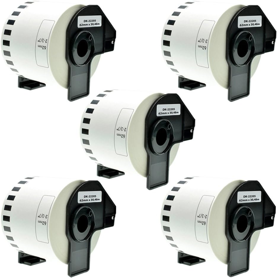 PerfectPrint Compatible Label Roll Replacement for Brother QL810W QL820NWB QL580N QL800 QL