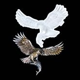 XYQHOAC Flying Eagle Wall Hanging Resin Mold Large Animal Silicone Molds Wall Art Resin Mold Eagle Epoxy Resin Molds for DIY Wall Hanging Art Craft Table Cabinets Home Decor