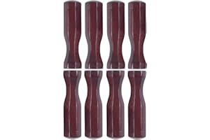 GAMESUN Soccer Table Handles, 5/8 inch Wooden Foosball Handle Grip, 8 Pack