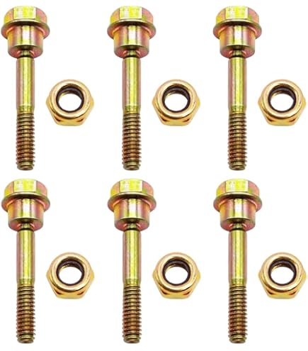 Husqvarna Shear Bolts & Nuts Kit For 2 Stage Snow Blowers (6 Pack) 580790401