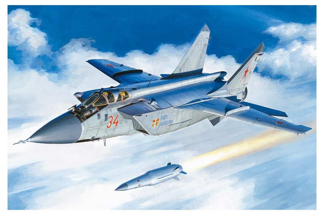 Hobbyboss 081770 1:48 MiG-31BM w/KH-47M2, Multicoloured