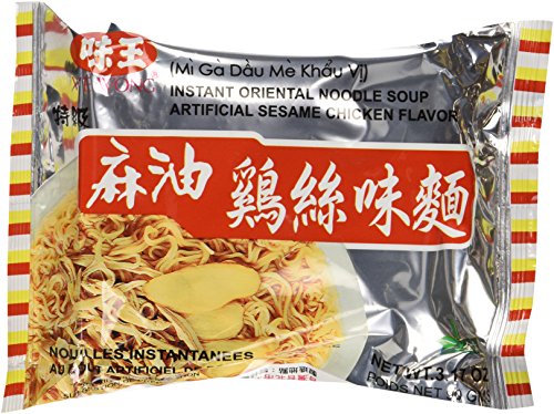 Ve Wong Instant Oriental Noodle Soup, Sesame Chicken, 3.17-Ounce Packages 30 Count
