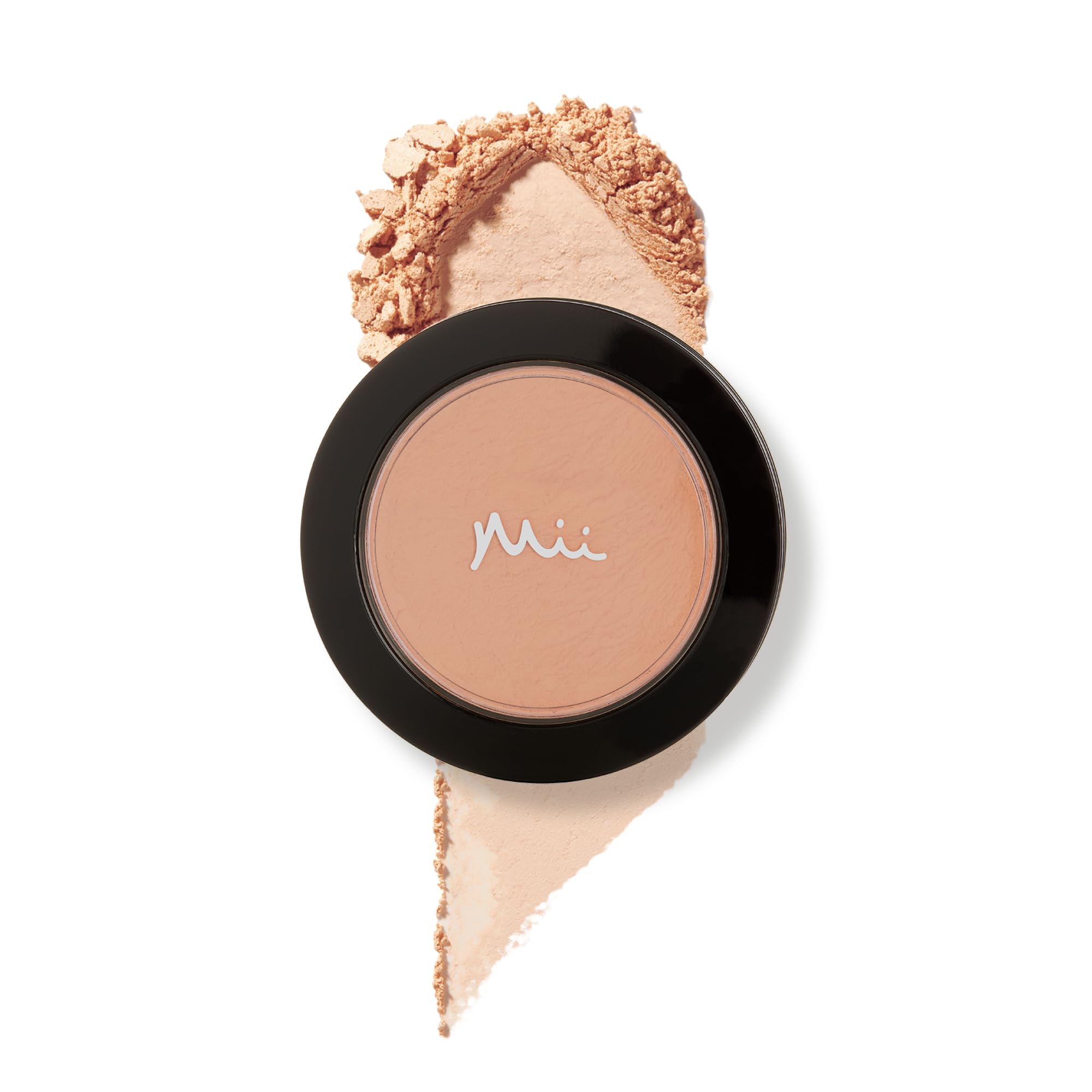 Mii Cosmetics Midi Irresistible Face Base | 100% Pure Mineral Foundation | Award-Winning Face Powder Foundation | Vegan Formula, SPF 30 | Buildable Coverage | Flawless Finish | Precious 07 | 2.5g