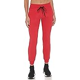 DKNY Womens Cuffed Camo Sparkle Logo Joggers for Women, Light Sweatpants