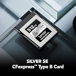 Lexar 512GB Professional Silver SE CFexpress Type B