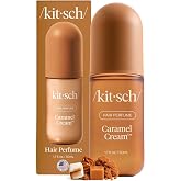 Kitsch Hair Perfume for Women &ndash; Hair Spray &amp; Body Mist &ndash; Caramel Cream 50mL | Clean, Deodorizing &amp; Patented Odor-Eliminating Technology &ndash; Freshen Hair, Body &amp; Pillows &ndash; Made in USA