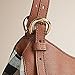 Tote Bag Handbag Authentic Burberry Small Canter in Leather and House Tan color Made in Italy