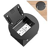 Vagueior Recessed Floor Electrical Outlet