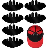 Wanmu Baseball Caps Inserts Shapers, Flexible Washable Reusable Hat Liner Cap Fitter Inserts, Hat Shapers for Caps