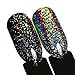 BORN PRETTY Galaxy Iridescent Flakies Bling Laser Nail Sequins Holographic Glitter Powder Paillette 0.2g