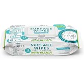 Juniper CLEAN 1 Pack Surface Wipes with Bleach, All-Purpose Cleaner for Bathroom, Kitchen, Office, 72 Count Soft Flow, Fresh Scent, Lint Free &amp; Durable