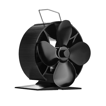 Hitze Powered ofenventilatoren 4-flügelig Kaminofen Fan New Design Herd Top Fan für Holz/LOG Brenner/Kamin