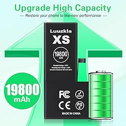 Luuzkla 19800mAh (New Upgrade) Battery Compatible