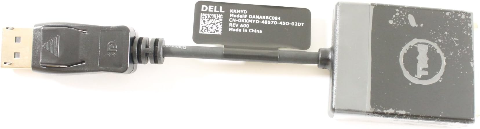 Dell KKMYD Display Port to DVI Video Dongle Adapter Cable DANARBC084 Optiplex 780