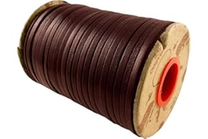 Springfield Leather Company Brandy Kangaroo Lace by SLC, 1/8" x 10 yards