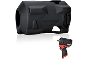 Healvaluefit 49-16-2554 fuel Impact Driver Boot Fit for Milwaukee M12 Fuel 1/2 (2555-20, 2555P-20) and 3/8 Stubby Impact Wrenches (2554-20)