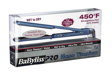 Babyliss pro wet to dry hair straightener Clearance
