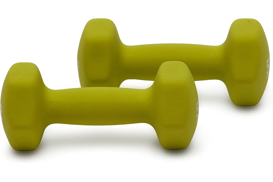 Amazon Basics Neoprene Dumbbell Hand Weights