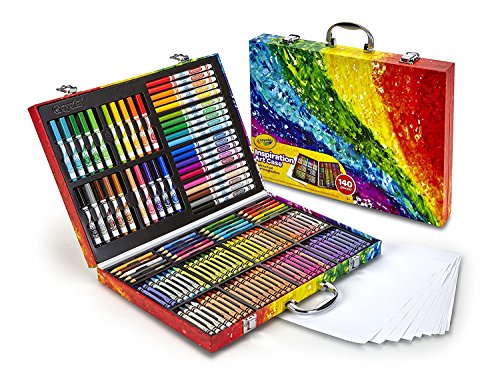 61oSwlMbnAL - Crayola Inspiration Art Case: 140 Pieces, Art Set, Gifts for Kids, Age 4, 5, 6,