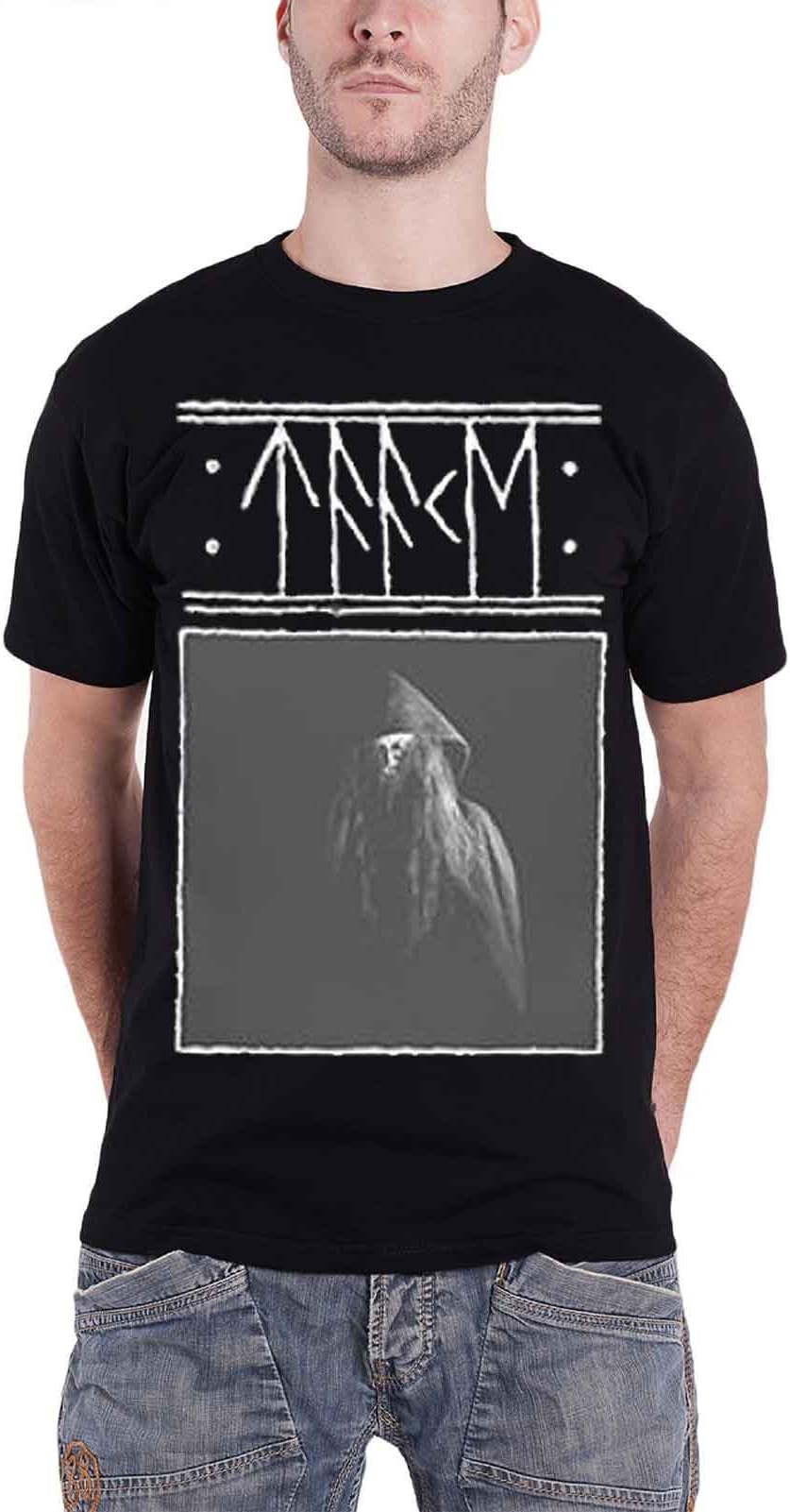 Taake Stridens Hus Distressed Official Mens Black T Shirt