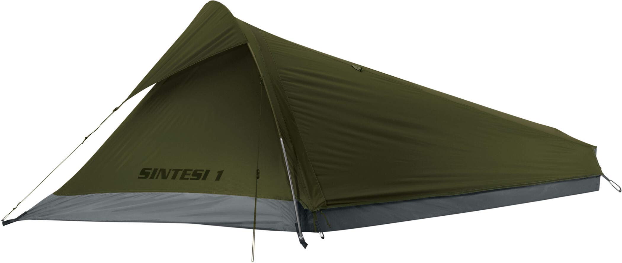 Ferrino Unisex_Adult 91174HOOFR.1SIZ Synthetic Cape Tent 1 FR, Olive Green, Multicoloured, One Size
