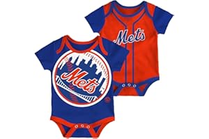 Outerstuff MLB Newborn & Infants 0-24 Months 2 Piece Team Graphic Creeper Bodysuit Romper Set