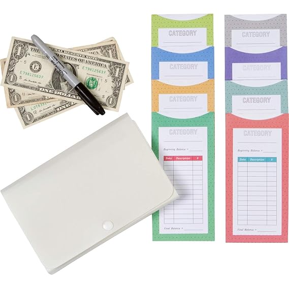 96 Cash Envelopes with Purse Organizer Cutest Budget Envelopes Available