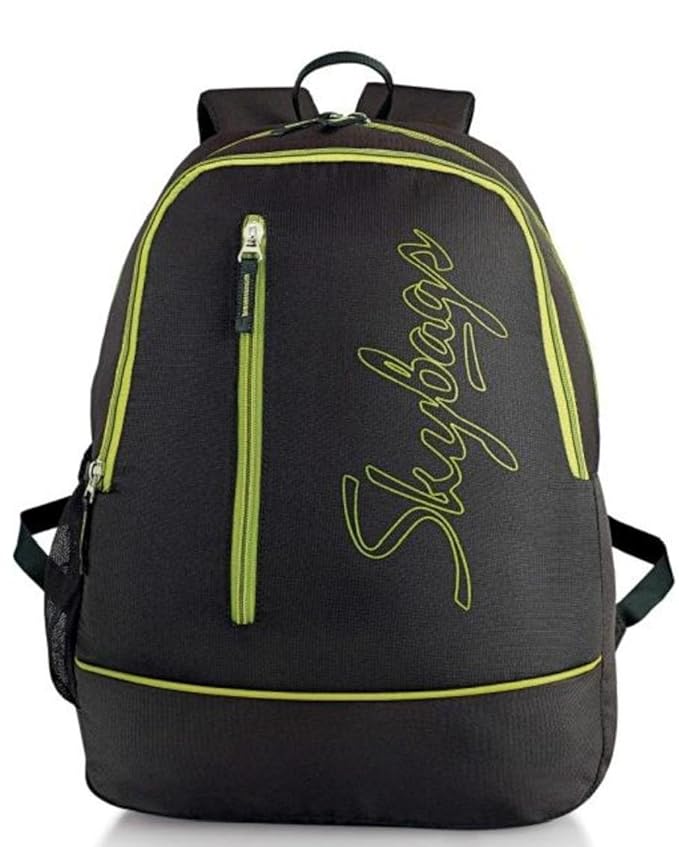 Buy Skybags Black & Green Backpack at Amazon.in