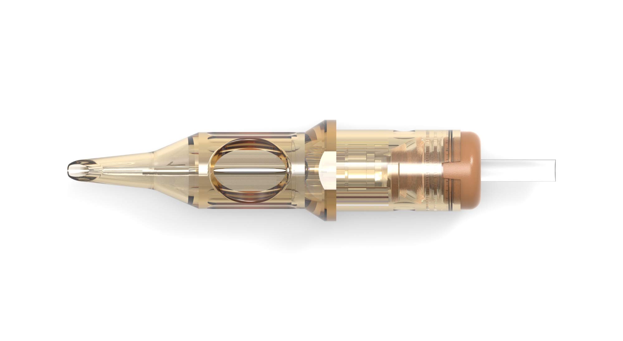 Tattoo Cartridge Needles #12 Standard 0.35mm Round Shader 20PCS Professional Disposable (11RS)