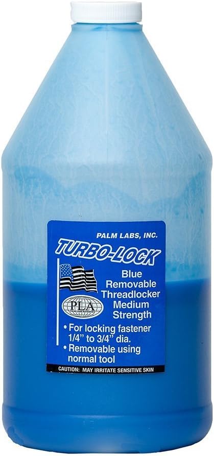 Turbo Lock 11 OR (Loctite 243 Equivalent) Primerless Blue Threadlocker - 1 Liter Jug