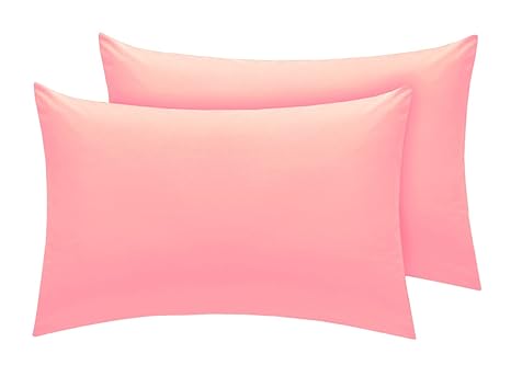 Divine Textiles Easy Care Luxury House Wife Pair Of Pillow Cases