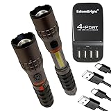 2 Pack NEBO Slyde King 2K 2000 lumen flashlight